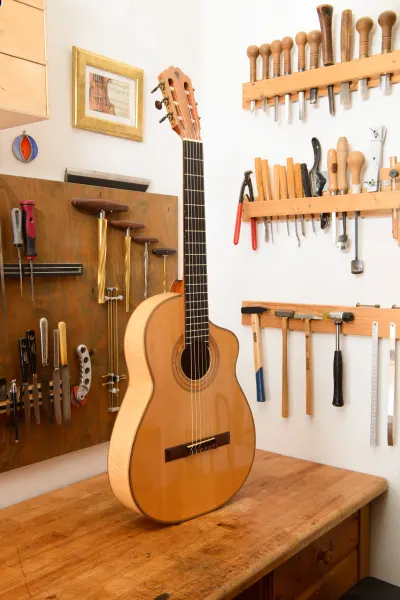 Gitarre aus Ahorn